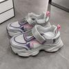 Velcro thick-soled dad sandals women's summer new versatile mesh breathable small height-increasing sneakers