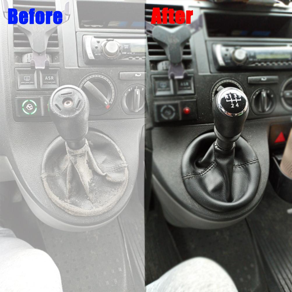 Pomello cambio a 5 marce e ghetta ghetta copri bagagliaio Kit completo per VW Volkswagen Transporter T5 T5.1 T6 Gp 2003-2019