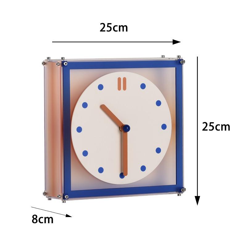

Creative Acrylic Wall Clocks Modern Simple Double-sided Wall Watch Living Room Decor Silence Clocks Home Decoration Ornaments