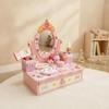 Toy Vanity with Mirror Tabletop Kids Set Interactive