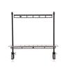 Camping Foldable Storage Rack Tableware Organizer Rack Aluminum Alloy Table Lantern Stand Multifunction Camping Accessories