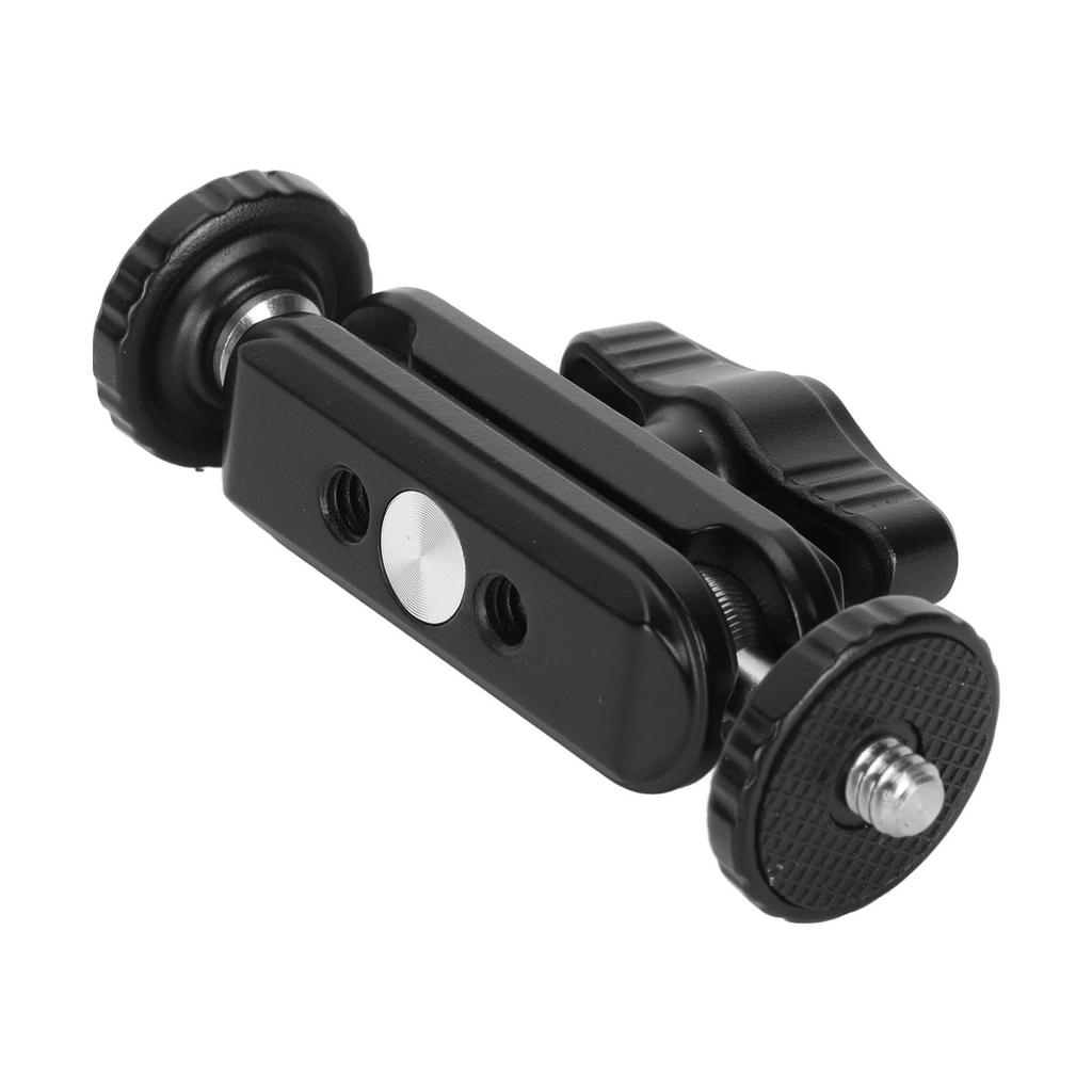 14 Inch Screw Clamp Double Ballhead 360 Degree Rotation Ball Head Aluminum Alloy Clamp for Camera