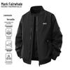 Mark Fairwhale Herren Casual Winddichte Stehkragenjacke