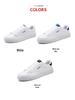Spring 2024 Men's White Sneakers - Korean Style, Trendy, Versatile, Casual Sports Fashion Footwear for Teens