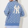 MLB Sweatshirts Unisex Blau Rundhals Mäßig Regular 3AMTM0614-50BLD