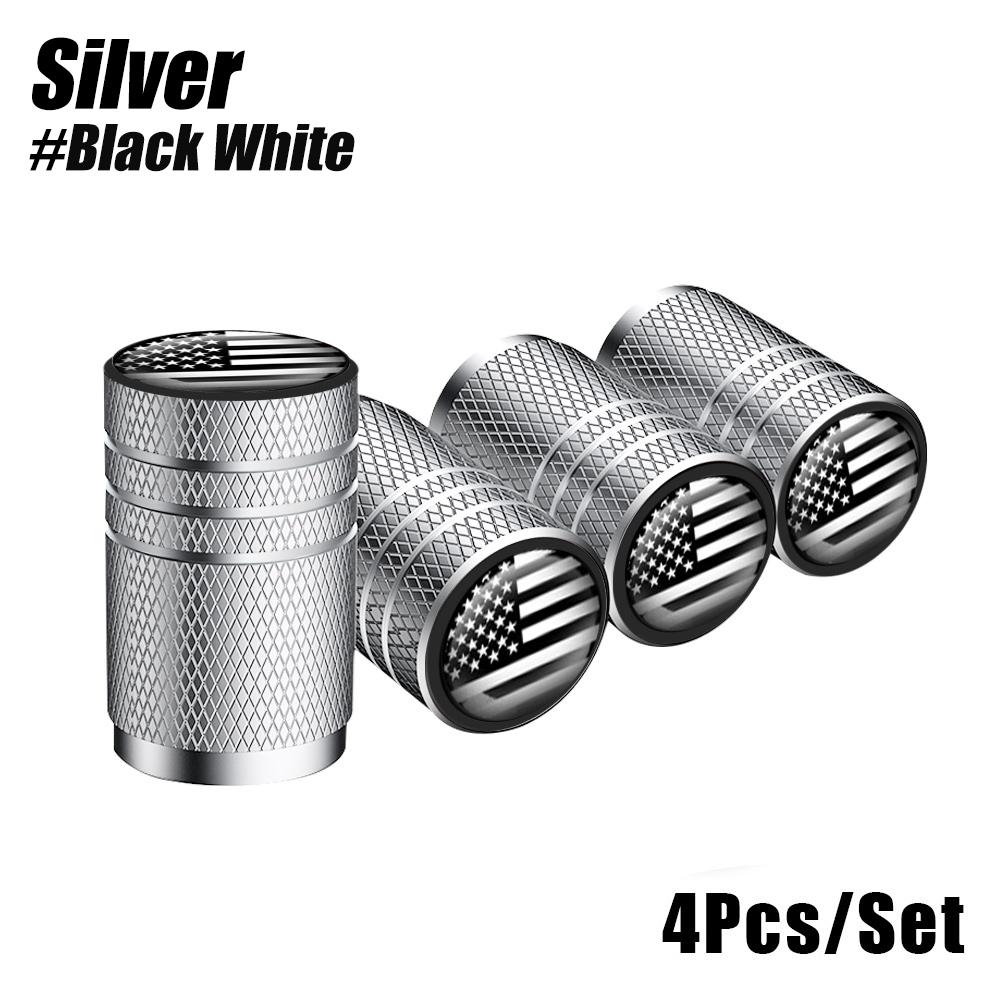 American Flag Tire Valve Caps Aluminum Car Dustproof Caps Tire Wheel Stem Air Valve Caps for Car Truck Motorcycle Bike Bicycle Stem Caps1