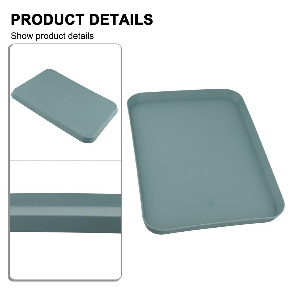 Environmentally Dining Bar Heat-Resistant Trays Plate Flat