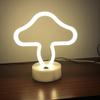 Heart-Shaped LED Neon Desk Lamp for Romantic Bedroom Decor