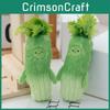 Mini Celery Plush Toy Keychain With Pp Cotton Filling For Accessories Bag