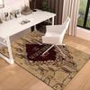 Magic School Adventure Carpet, Chair Rug,Rug for Office Bedroom Living Rooms, Doormat Decor Fan Gift Christmas Gift