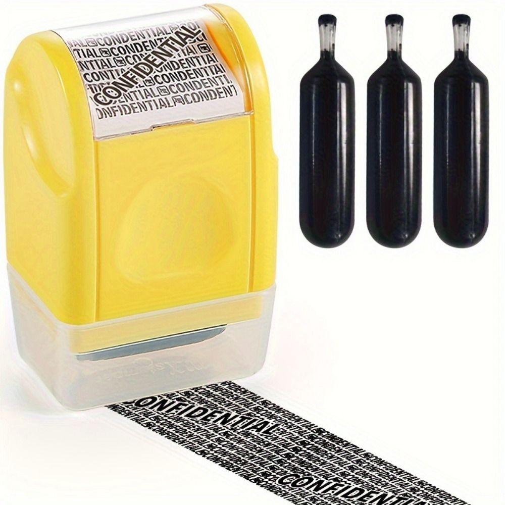 Roller Stamp Identity Theft Protection Roller Stamp Manual Roller Stamp Identity Theft Protection
