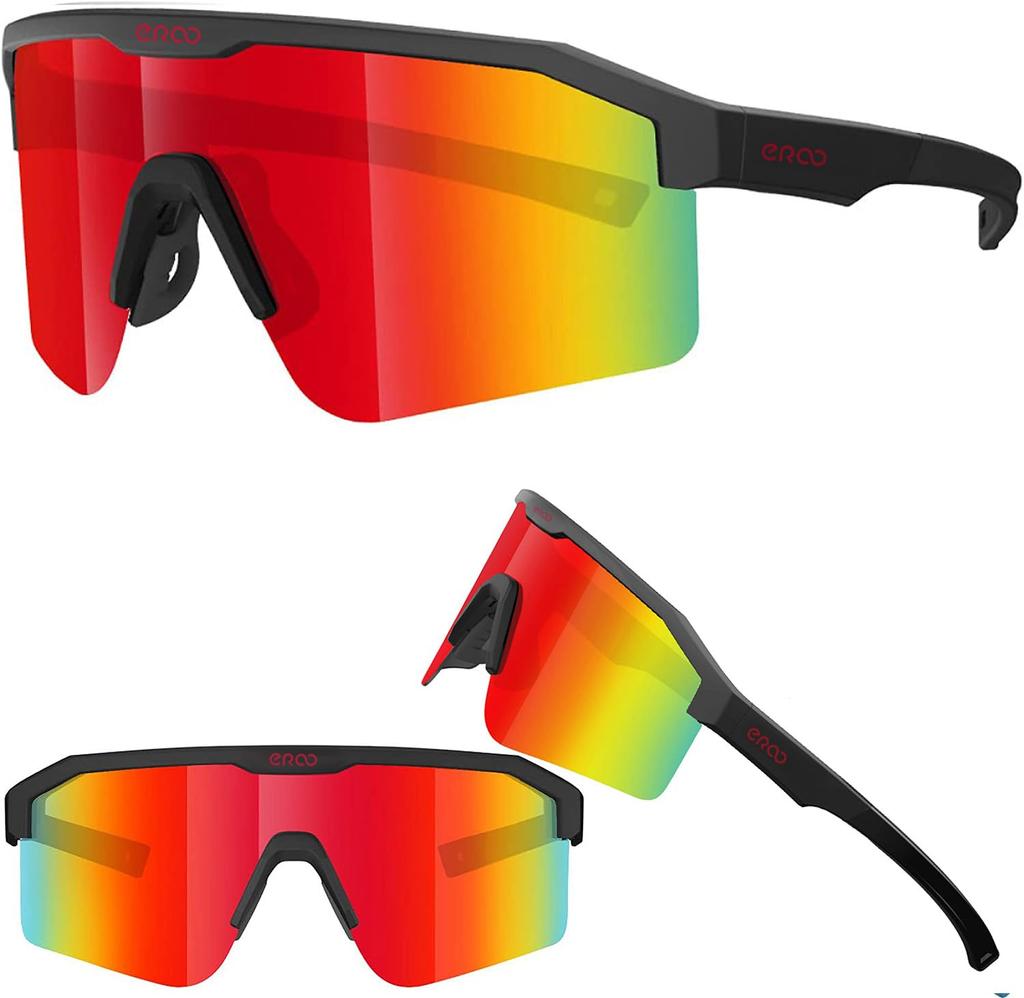 Polarized Small Sports Sunglasses for Young People and Beach and Fishing [ER00] Women, Cycling, Running, MTB, Baseball, Skiing, Volleyball,