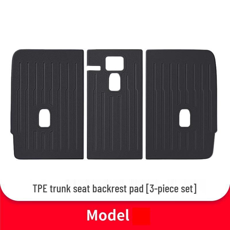 Trunk and Floor Mats for Tesla Model 3/Y Refresh - TPE Front, Rear, and Tail Box Accessories