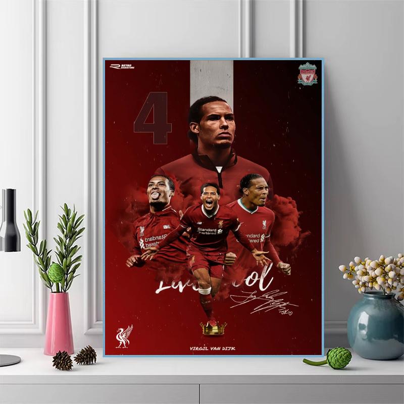 Van Dijk Shield 100% Round Full Drill 5D DIY Diamond Painting Embroidery Cross Stitch Rhinestone Décor