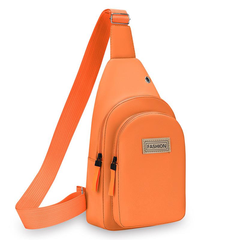 New Women s Chest Bag Fashion Lightweight Oxford Cloth Bag Korean Leisure Sports Shoulder Bag Joker Chest Slung Backpack 1129₽