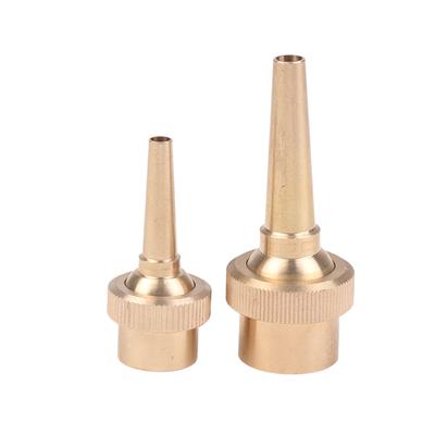 1/2" 3/4" 1" Innengewinde Kupfer Gerader Jet Brunnen Düse Verstellbare Wasserfontäne Garten Park Radial Wasser Säule