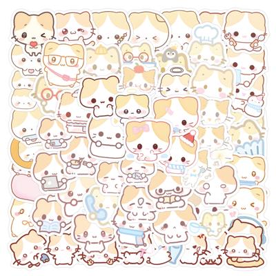 105 New Style Cotton Candy Cat Graffiti Stickers Decorate Refrigerator Skateboard Water Cup DIY Personality Stickers