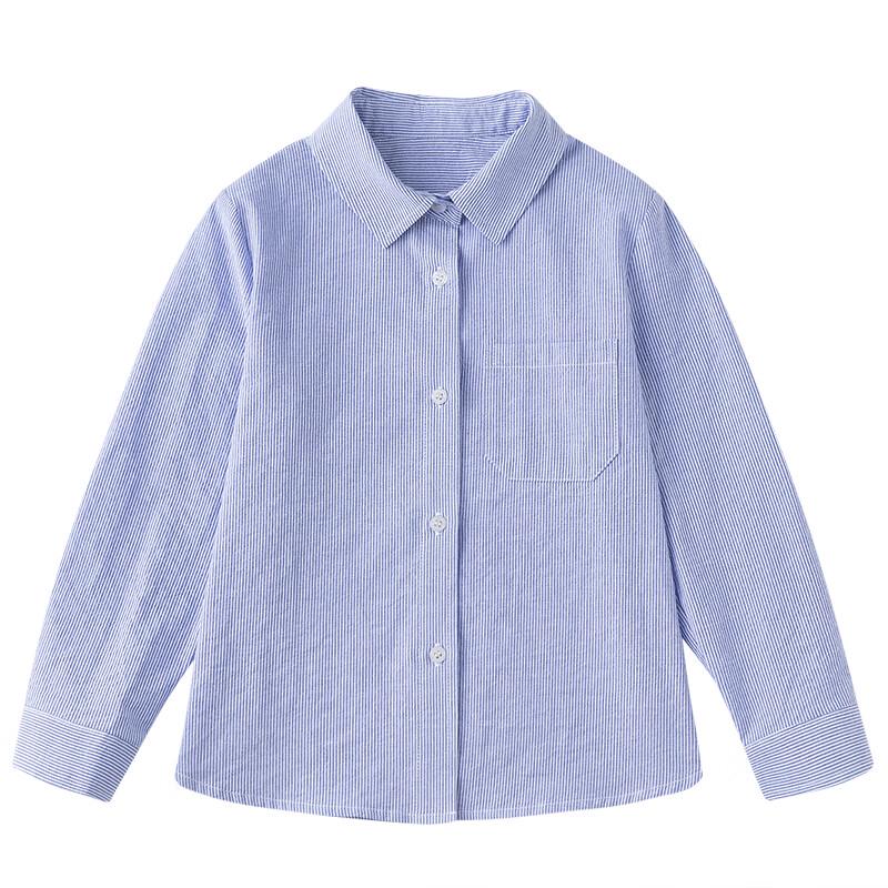 Kids' Unisex Striped Long Sleeve Shirt
