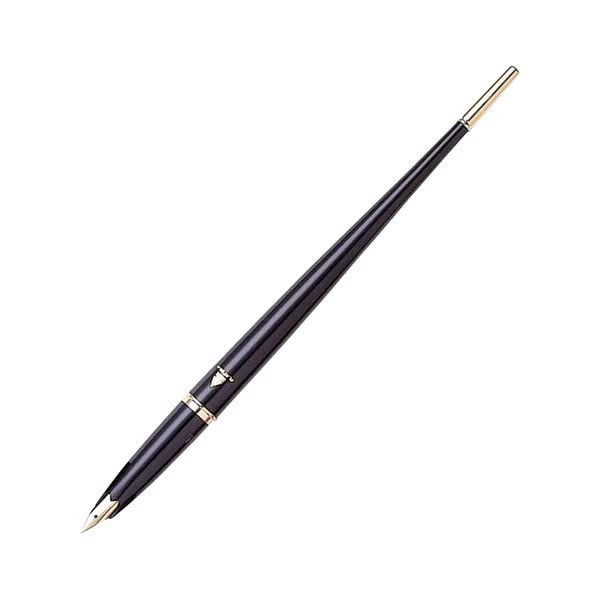 

Платиновая ручка Manten Pen Desk Pen Fountain Pen для каллиграфии, черная, с тонким кончиком, упаковка DP-1000AN №1