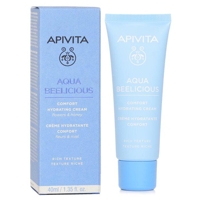 APIVITA Aqua B.E.L.I.C.E Comfort Hydrating Cream Flower & Honey Rich Texture