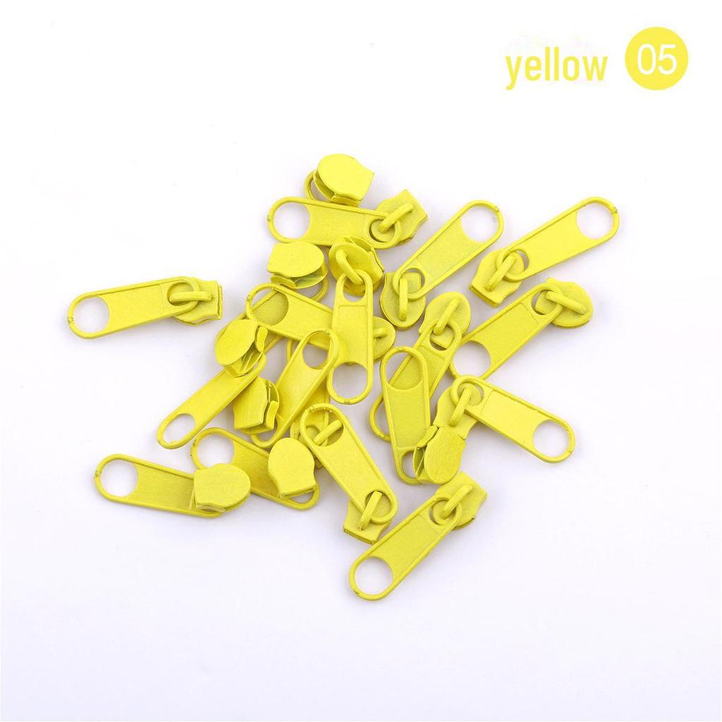 Colorful No. 3 Metal Zipper Pulls for Textile and Clothing