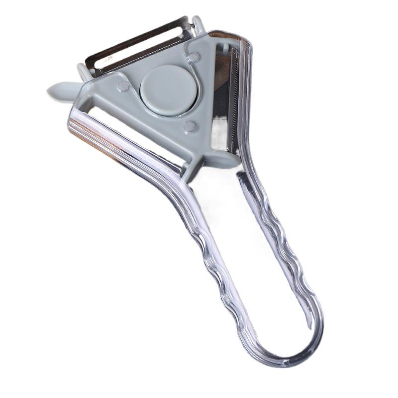 1Pc 3-in-1 Kitchen Rotating Fruit and Vegetable Peeler, Vegetable Cutter, Peeler, Shredder, and Juicer - Holiday Gift