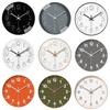 30cm Wall Clock Quiet Battery Operated Modern Decorative Clock Timepieces for Kitchen Office Bathroom Bedroom Gold