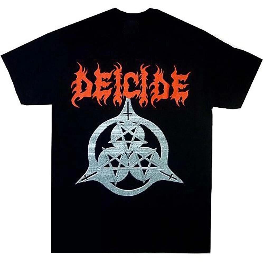 New Gift For Fans DEICIDE Black Cotton Unisex Size SML 234XL T Shirt B066 M