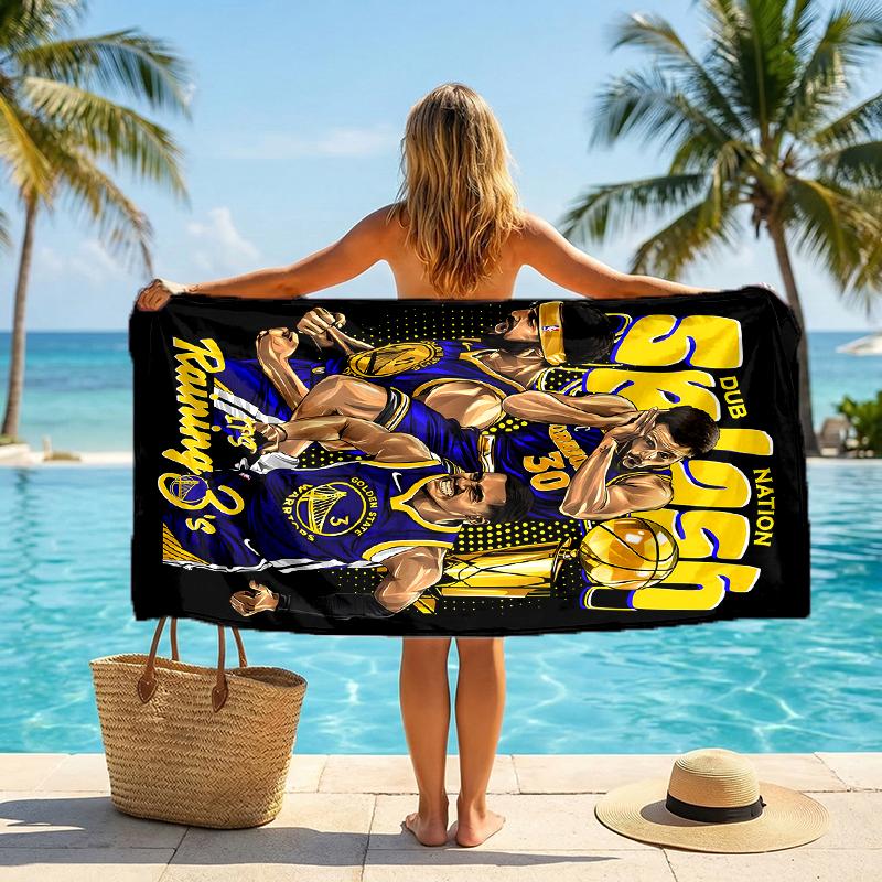 Curry Fashion Beach Towel: Ideal for Summer Adventures Soft, absorbent and quick drying suitable for swimming and bathing