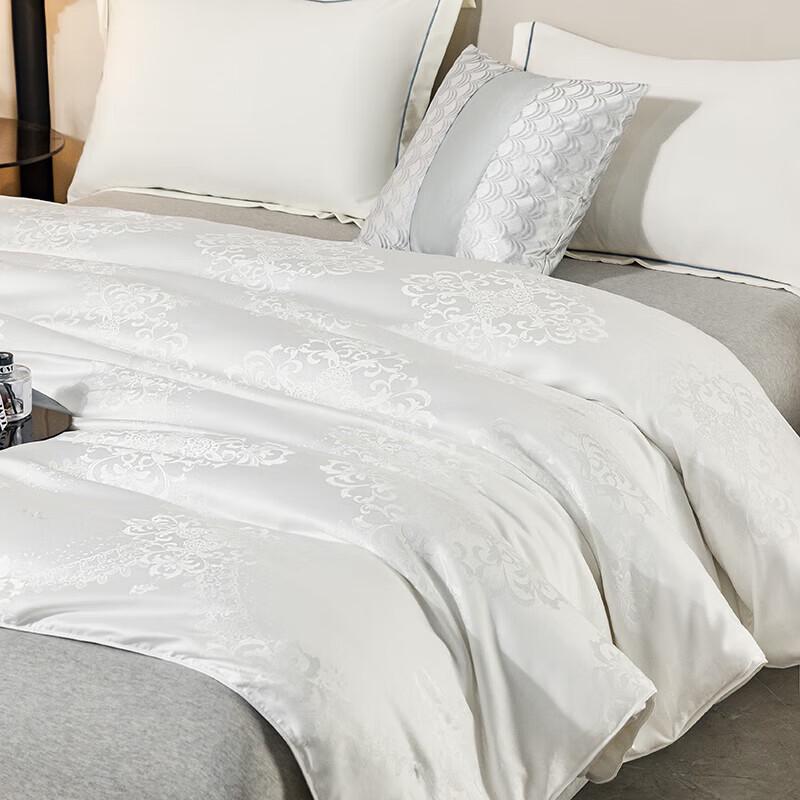 MUXINZI Jacquard Silk Comforter