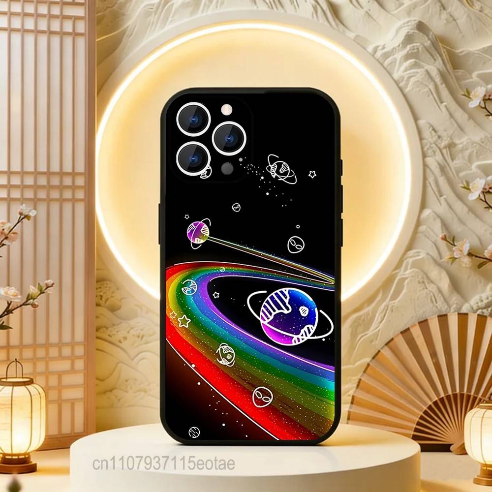 Love Is Love LGBT Homosexual Black Soft Case For iPhone 17 13 14 15 11 16 12 Pro Max Pro Max Plus E Air Mini Phone Cover Shell