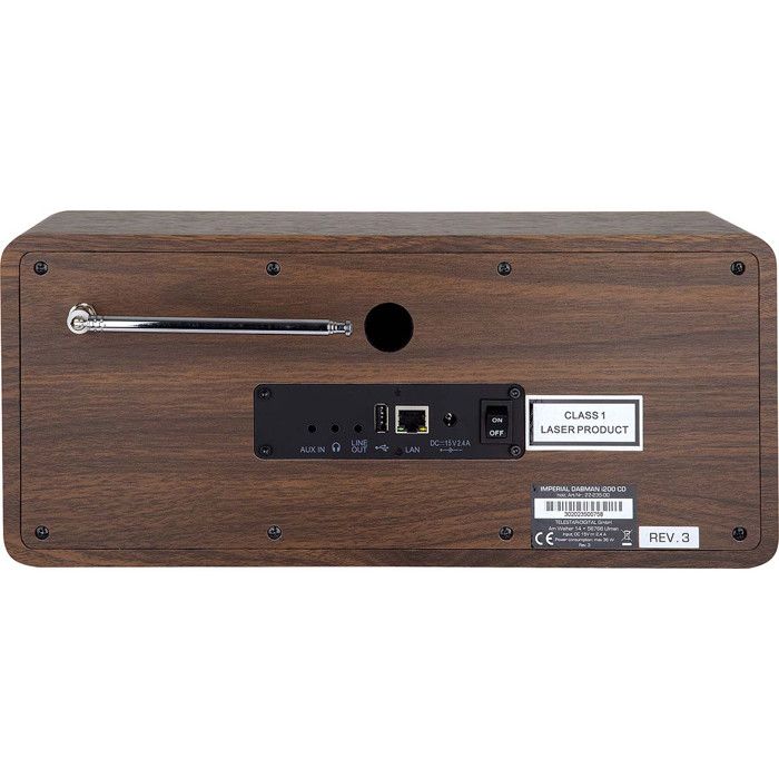 Audio System - Tele Star - Imperial Dabman I200 Cd - Cd / Mp3 Player - Bluetooth - Dab/dab+/fm