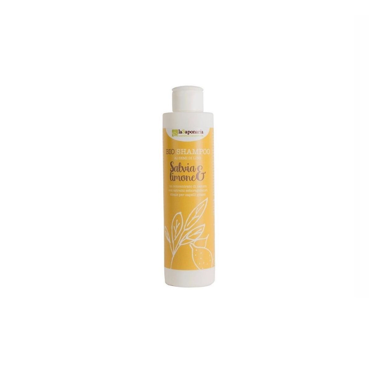 

La Saponaria Organic Shampoo 200 ml Lemon Sage