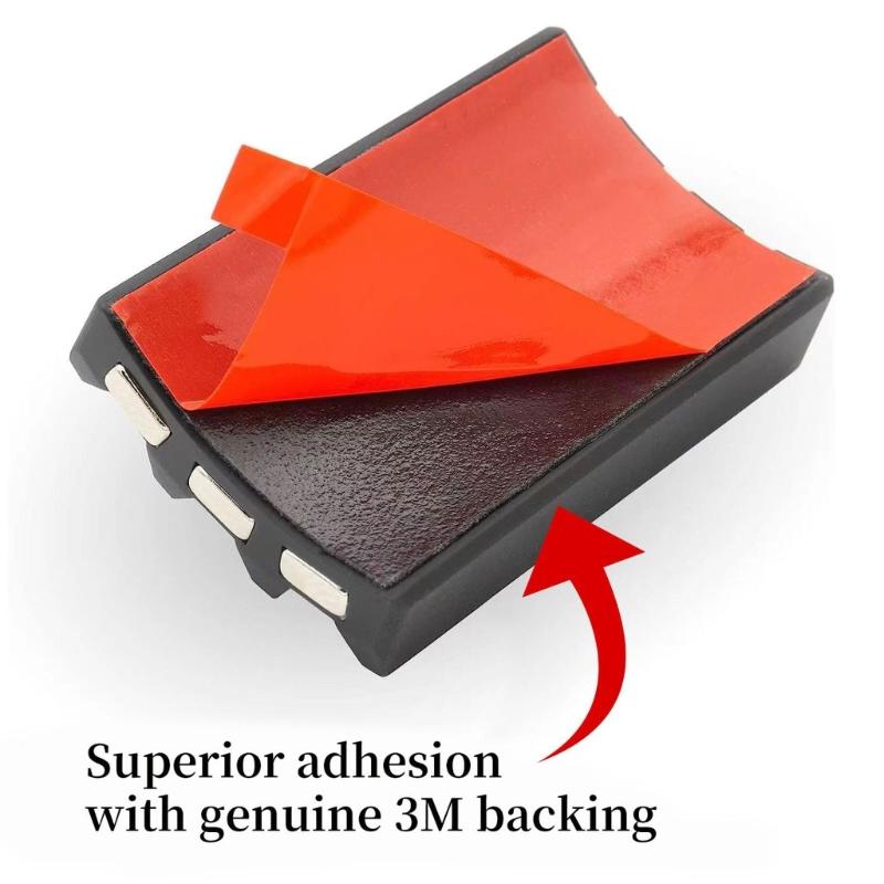 Magnetic Screwdriver Bit Holders Strong Adhesive Backing Impacts Drill Accessory Works with Electric Drill Equipment