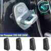 Upgrades 4pcs Car Door Lock Cushions Set Rubber Quiet Car Door Lock Pads Set Noise Reducing Car Door Lock Pads for 308