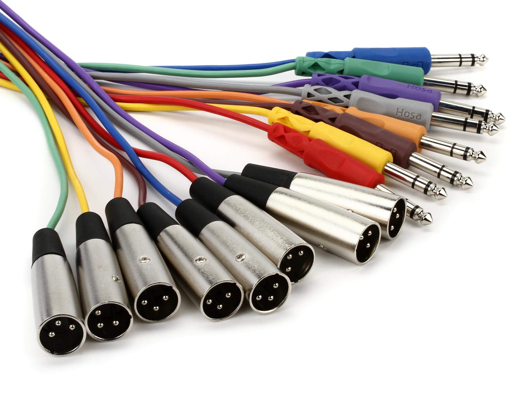 

Hosa 5 м XLR Male to Stereo Phone Snake Cable STX-805M