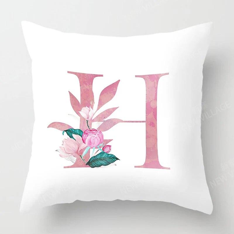Bedroom Living Room Sofa Cushion Cover Letter Word Pattern Pillow    Home Decor Throw