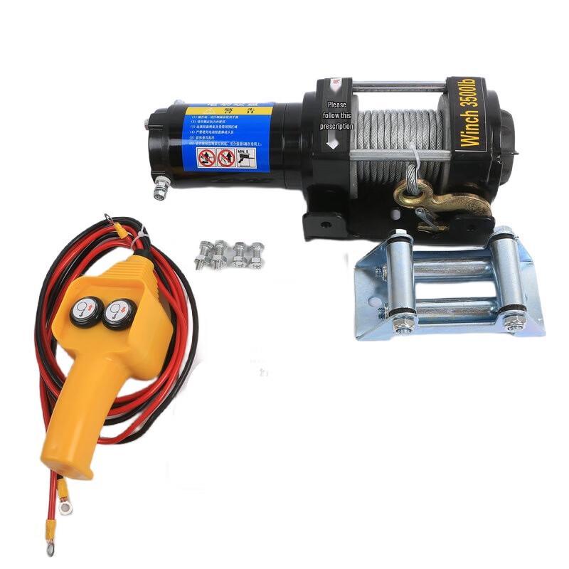XuanYong 3000lb Electric Winch with Wireless Remote