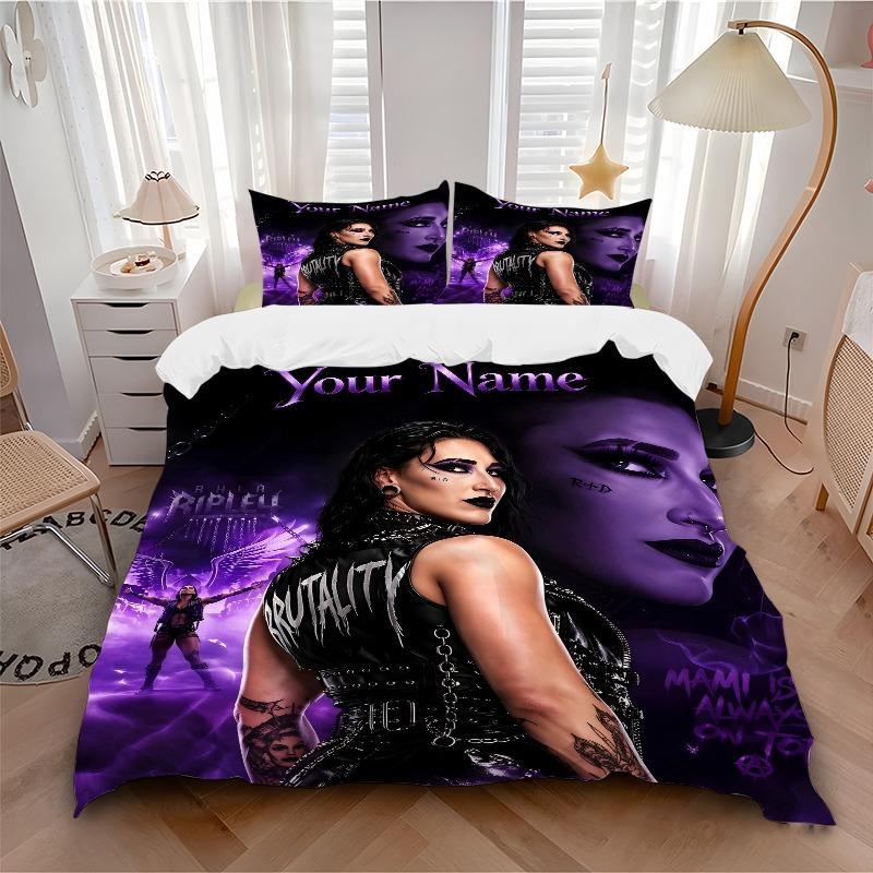 Custom 3Pcs River Ripley Brutality Reigns Bedding Sets For All Sizes New 3D Printed Bed Cover Comforter Duvet Cover Pillowcase Bedroom Decoration