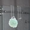 Transparent Bathroom Hooks For Towels Bathroom Door Over Shower Towel Rack No Drilling Shrinkable Opening Bedroom Clothes Hanger