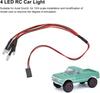 GTIWUNG 4-LED RC Car Lights, RC LED Lights, Headlight and Taillight Set for 110 RC Model Cars and Trucks, 5mm3mm Diameter, Comfortable and Easy to
