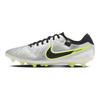 Nike Scarpe da Ginnastica Unisex Tiempo Legend 10 Pro AG Mad Voltage Pack Argento Metallizzato-Argento Nero DV4334-001