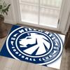 Millwall Football Design Crystal Velvet Carpet Cozy Non?Slip Printed Rug For Bedroom Living Room Entrance