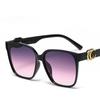 Cool Oversize Frame Women Sunglasses Luxury Square UV400 Outdoor Travel Sunshine Goggles Popular Style