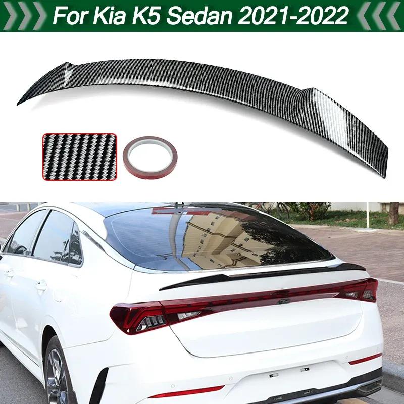 For 2021-2023 KIA K5 Sedan Factory Style Rear Trunk Lid Spoiler Wing Shiny Black