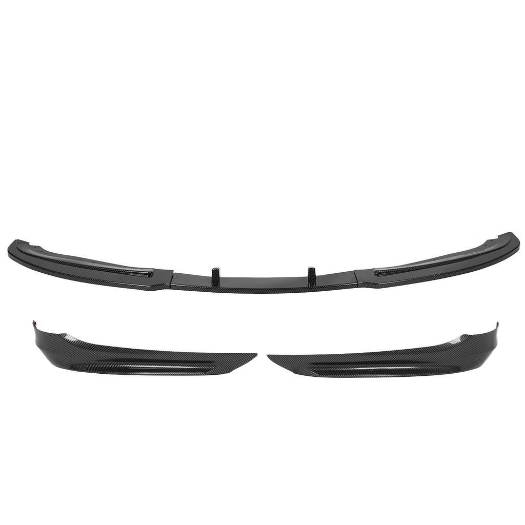 5PCS Front Bumper Lip Chin Spoiler Splitter Sporty Bumper Lip Body Kit Fit for 3 Series E90 E91 LCI 2007 to 2012