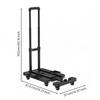 Foldable Hand Truck Telescopic Extendable Surface Cart Compact Folding