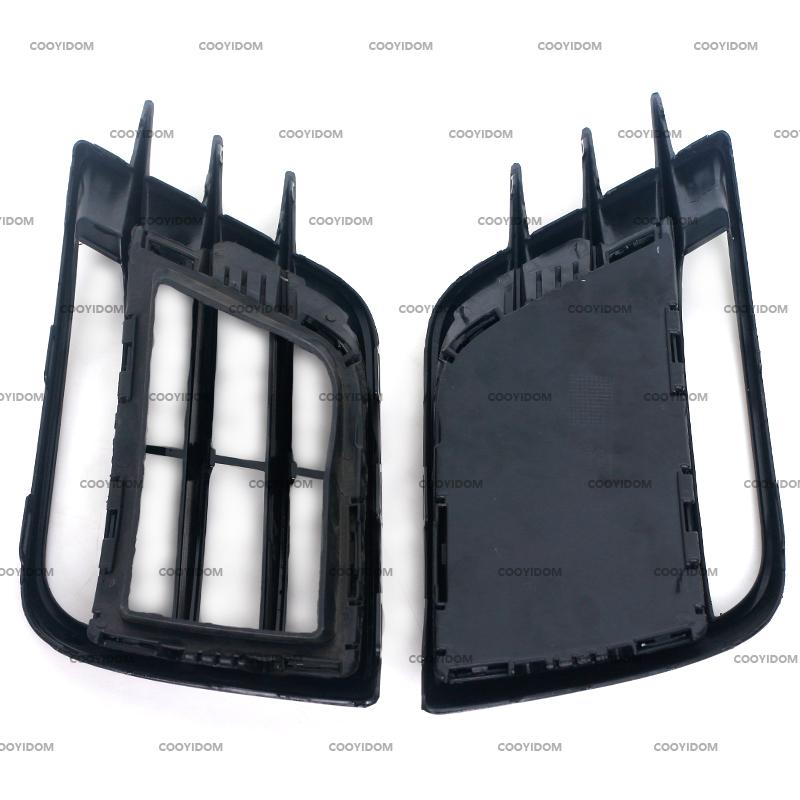 Car Front Bumper Fog Light Lamp Cover Grille Lower Grill For Volkswagen VW Scirocco R 2015 2016 2017 2018