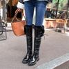 Hot Warm Snow Boots Women 2025 Winter Shoes Platform Over Knee High Rain Boot Ladies Casual Warm Fur Plush Long Shoes Waterproof