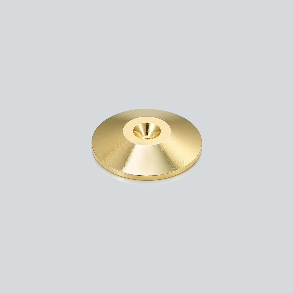 Pailvens Speaker 8 Height Adjustable Speaker Metal Spike Stands with 16 for Improved Audio Sound Quality and Vibration Gold Insulators, Pieces,